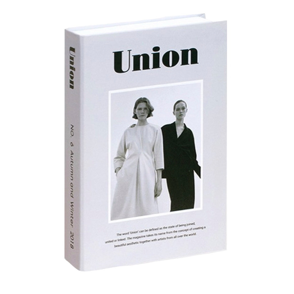 CAJA LIBRO UNION BLANCO<BR> 27 X 17 X 4 CMS