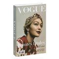 CAJA LIBRO VOGUE TAUPE<BR> 27 X 17 X 4 CMS