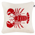 FUNDA DE COJÍN LOBSTER EN ALGODÓN <BR> 50 X 50 CMS